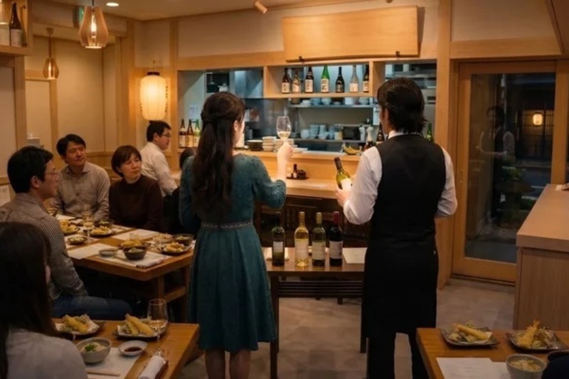 「シェリーに挑む日本ワイン」出汁と美酒が紡ぐ、驚きの和食ペアリング