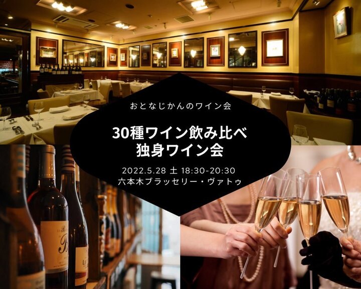 30種のワインを飲み比べ カジュアルワインパーティー - ワインリンク 30種のワインを飲み比べ カジュアルワインパーティー - ワインリンク