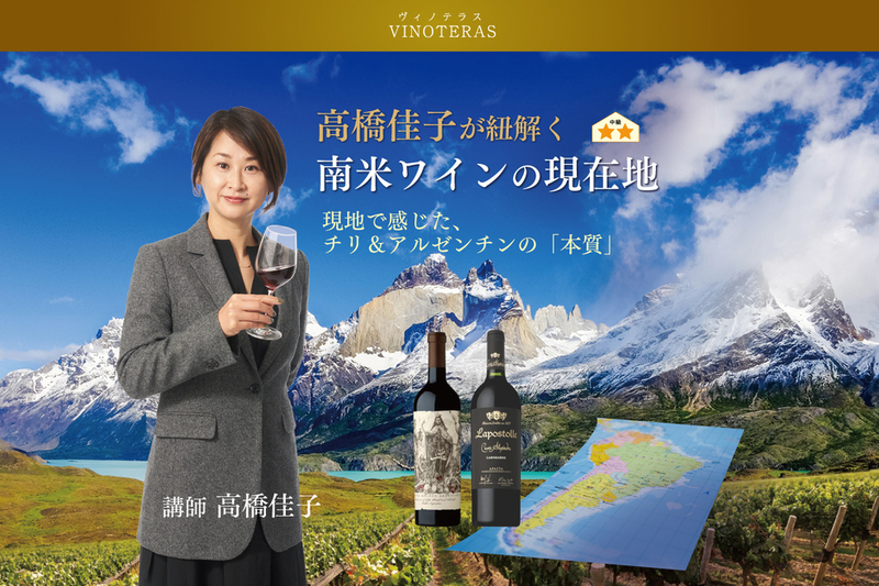 高橋佳子が紐解く南米ワインの現在地 前編【チリ】