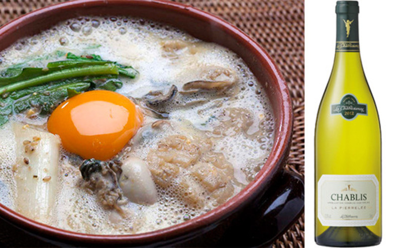 「海鮮ごま味噌鍋」に合わせたワイン!