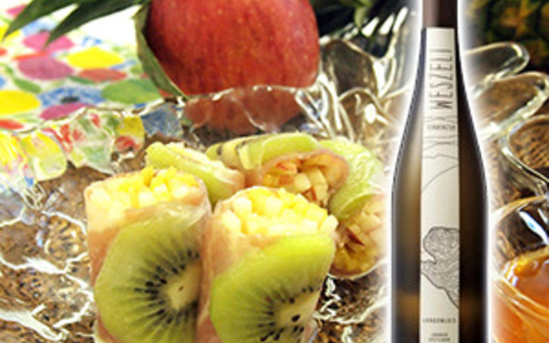 「夏のフルーツ生春巻き」に合わせたワイン!