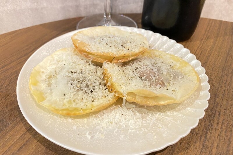 キーマカレー餃子