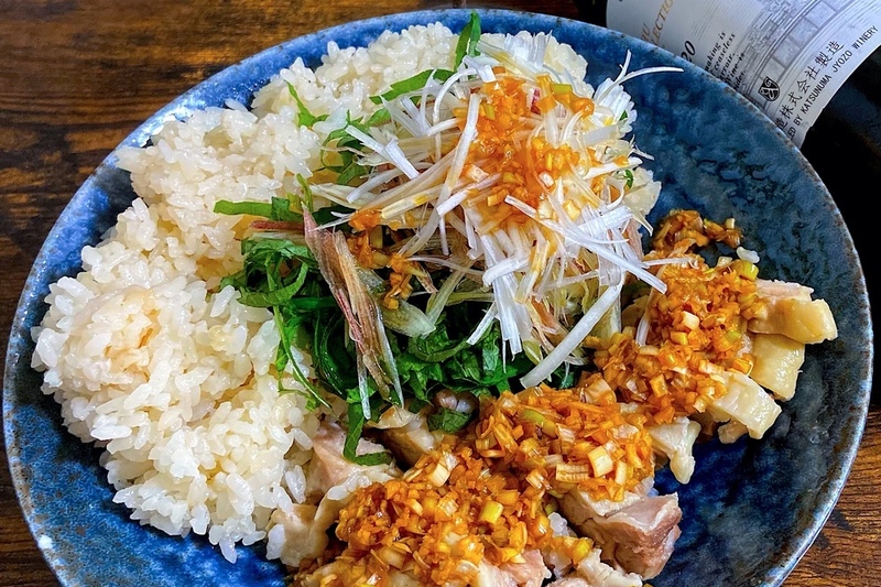 炊飯器 de 和風カオマンガイ