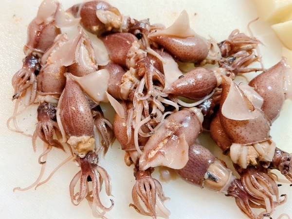 ホタルイカとじゃがいものアヒージョ ワインのおつまみペアリングレシピ