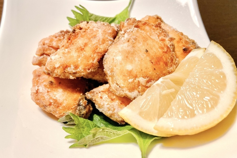 サーモンの唐揚げ