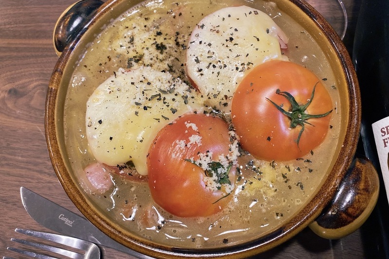 トマトとオニオンスープ