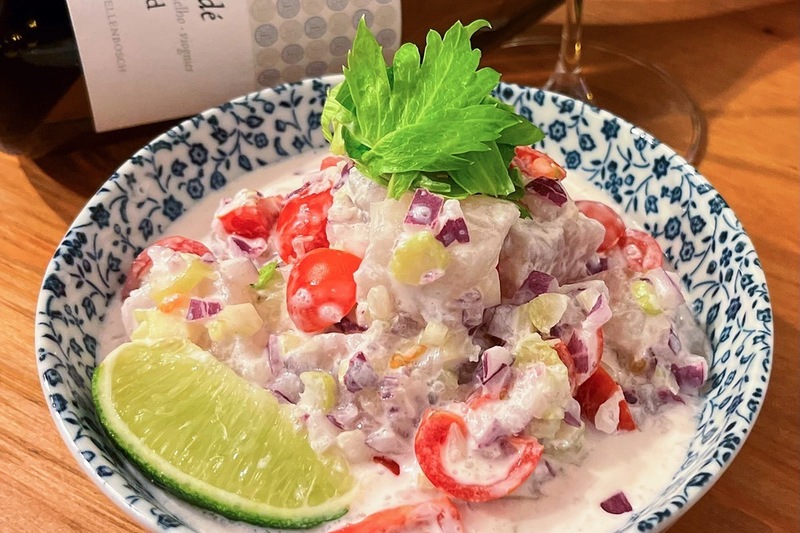 白身魚のココナッツミルクマリネ
