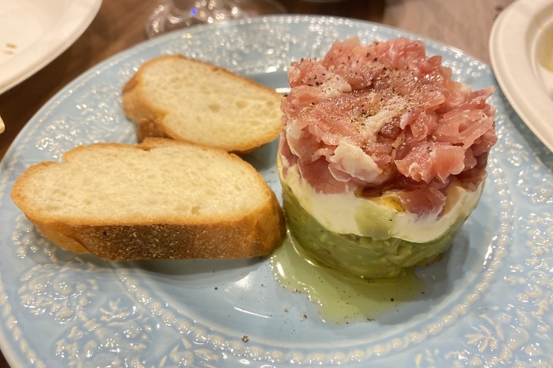 アボカドとクリームチーズ