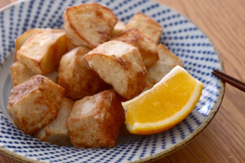 里芋の唐揚げ　ナンプラー風味