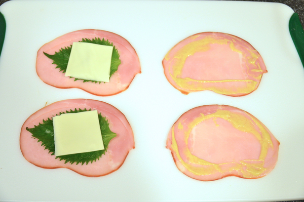 大葉 チーズ入りハムカツ ワインのおつまみペアリングレシピ