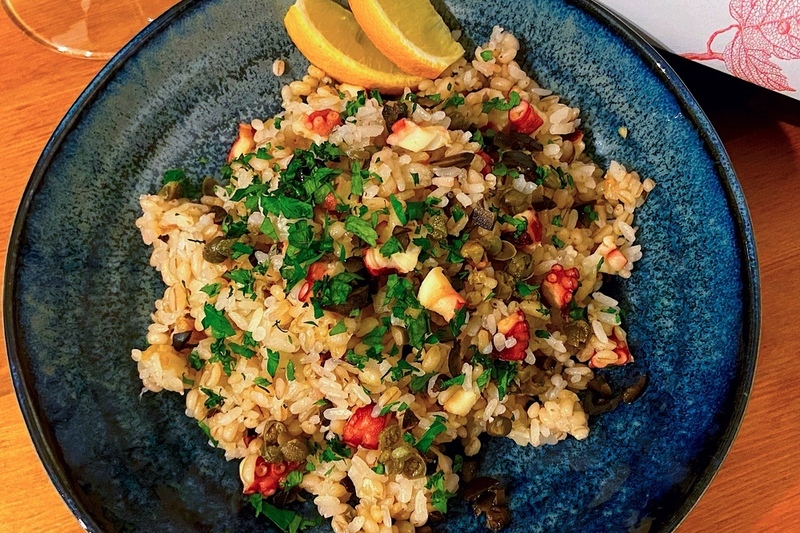 ポルトガル風タコ飯