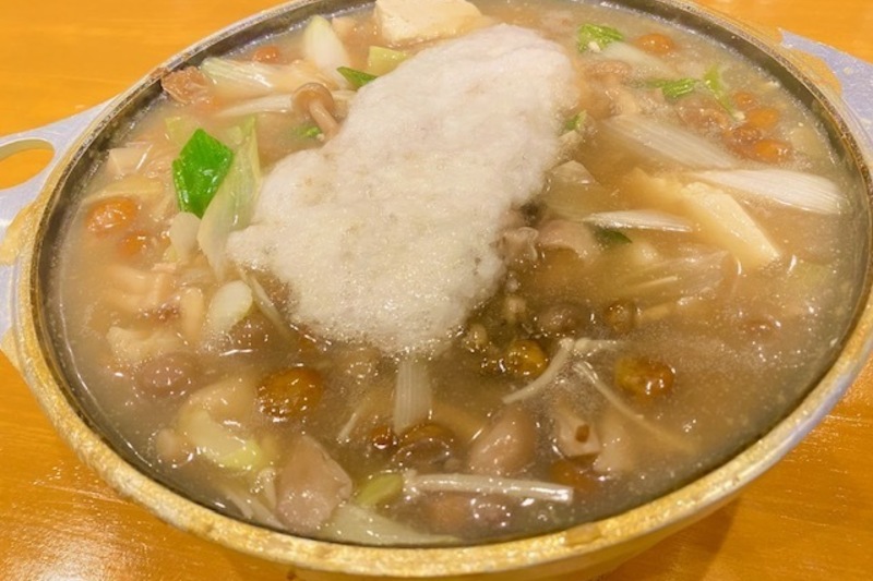 キノコたっぷりとろみ鍋