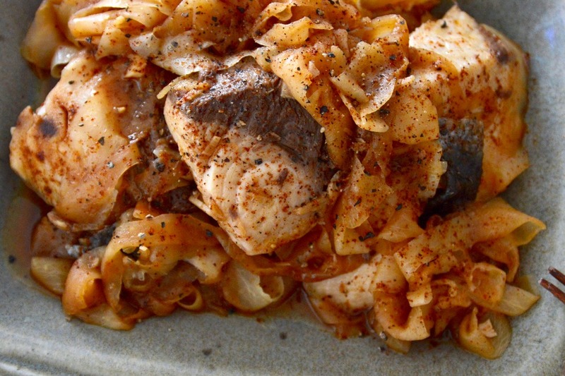 スパイスぶり大根