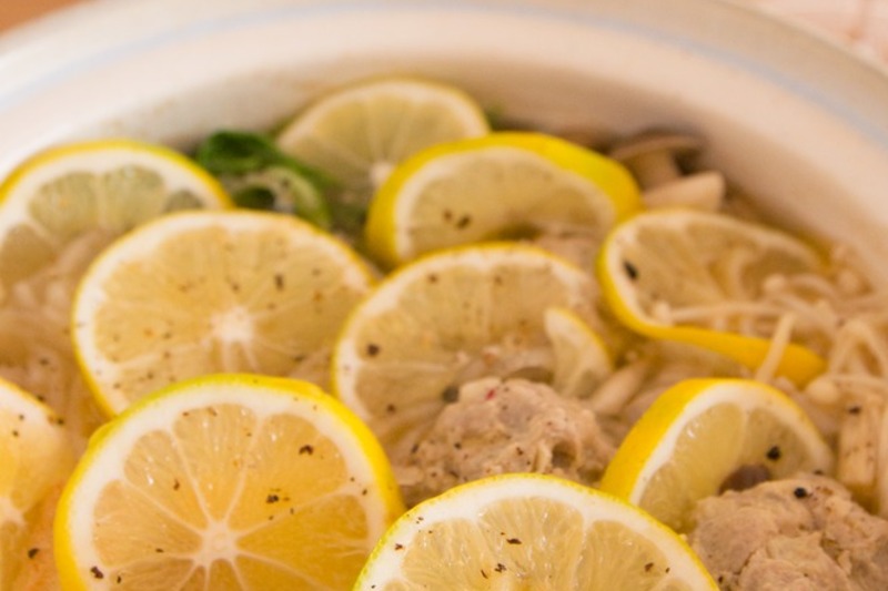 エスニック風レモン鍋
