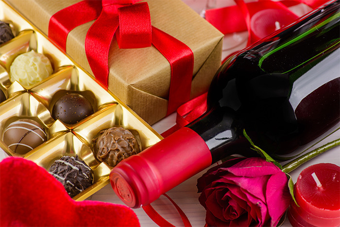 バレンタインには！　チョコレートとワイン　【2019】
