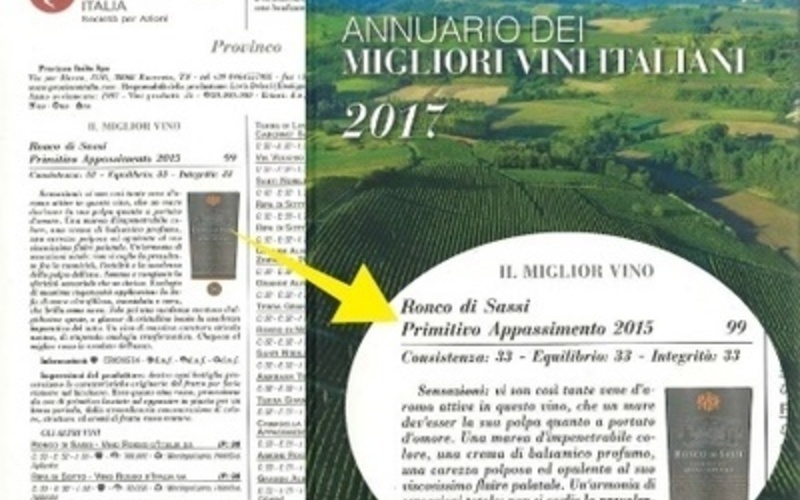 ルカ・マローニで満点を獲得したイタリア最高の赤ワイン！