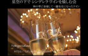 【東京Salon 】10/8  星空の下で シンデレラ ワインを愉しむ会 《恵比寿》【独身限定】
