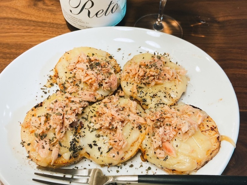 長芋ツナチーズ焼き