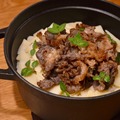 たけのこと牛肉のごはん
