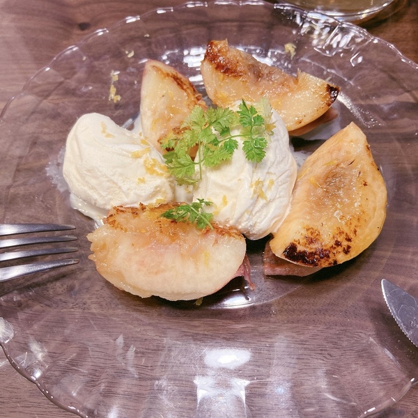 焼き桃のレシピ