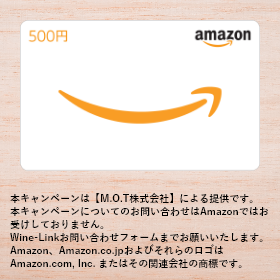 D賞 Amazonギフトカード(500円分) 90名様